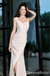 Elegant Champagne Sweetheart Sheath Long Prom Dress to Impress ,WGP1702