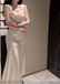 Elegant Ivory Sheath Long Prom Dress to Impress ,WGP1705