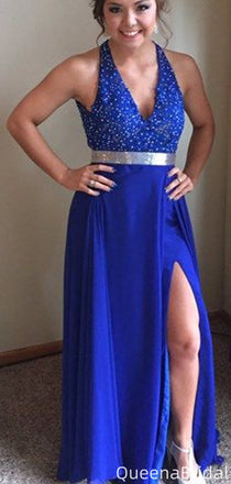 Gorgeous Halter A-line Long Formal Gown to Impress,WGP2248