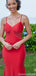 Formal Spaghetti Strap V-neck Mermaid Long Formal Gown to Impress,WGP2071