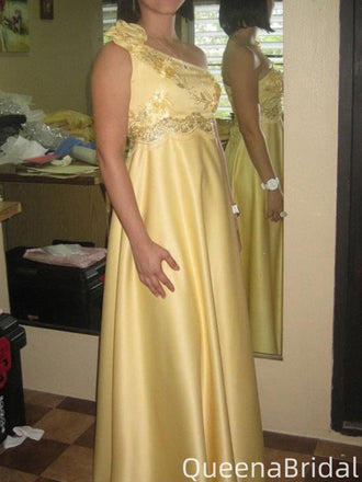 Gorgeous One-shoulder A-line Long Formal Gown to Impress,WGP2256