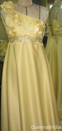 Gorgeous One-shoulder A-line Long Formal Gown to Impress,WGP2256