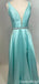 Elegant V-neck A-line Long Formal Gown to Impress,WGP2258