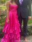 Elegant Spaghetii Strap A-line Long Formal Gown to Impress,WGP2259