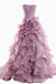 Strapless Ruffles Sweetheart A-line Ball Gown Party Dress Long Prom Dresses to Impress ,WGP1481