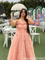 Elegant Strapless Sweetheart A-line Long Formal Gown to Impress,WGP2040
