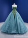 Stylish Strapless Lace up Back A-line Ball Gown Party Dress Long Prom Dresses to Impress ,WGP1485