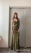 Elegant Olive Green Sweetheart Sheath Long Party Dress Long Prom Dresses to Impress ,WGP1410