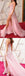 Stunning Pink Lace Appliques Side Slit A-line Party Dress Long Prom Dresses to Impress ,WGP1561