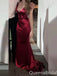 Sexy V Neck Spaghetti Straps Mermaid Party Dress Long Prom Dresses to Impress ,WGP1673