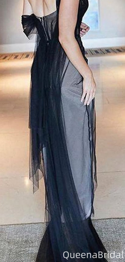 Sexy V-neck Mermaid Long Prom Dress Ideas, Evening Party Dresses,WGP2080
