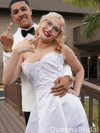 Gorgeous Strapless Sweetheart A-line Long Formal Gown to Impress,WGP2043