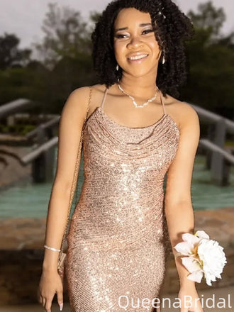 Elegant Halter Sheath Long Formal Gown to Impress,WGP2002