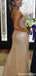 Gorgeous Halter Mermaid Long Prom Dress Ideas, Evening Party Dresses,WGP2085
