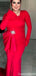 Formal Long Sleeves Square Mermaid Long Prom Dress Ideas, Evening Party Dresses,WGP2089
