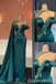 Stylish Dark Green Mermaid Beaded Sweetheart Prom Dresses to Impress ,WGP1302