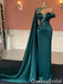 Stylish Dark Green Mermaid Beaded Sweetheart Prom Dresses to Impress ,WGP1302