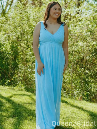 Elegant Blue A-line Long Formal Gown to Impress,WGP1934