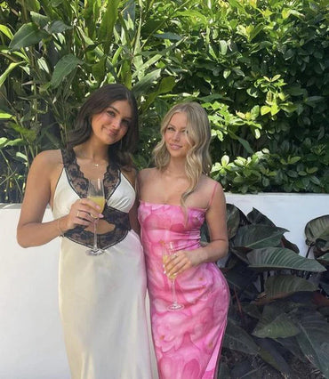 Popular Pink Mermaid Spaghetti Strap Long Formal Gown to Impress,WGP1745