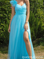 Unique Spaghetti Strap A-line Long Formal Gown to Impress,WGP2195