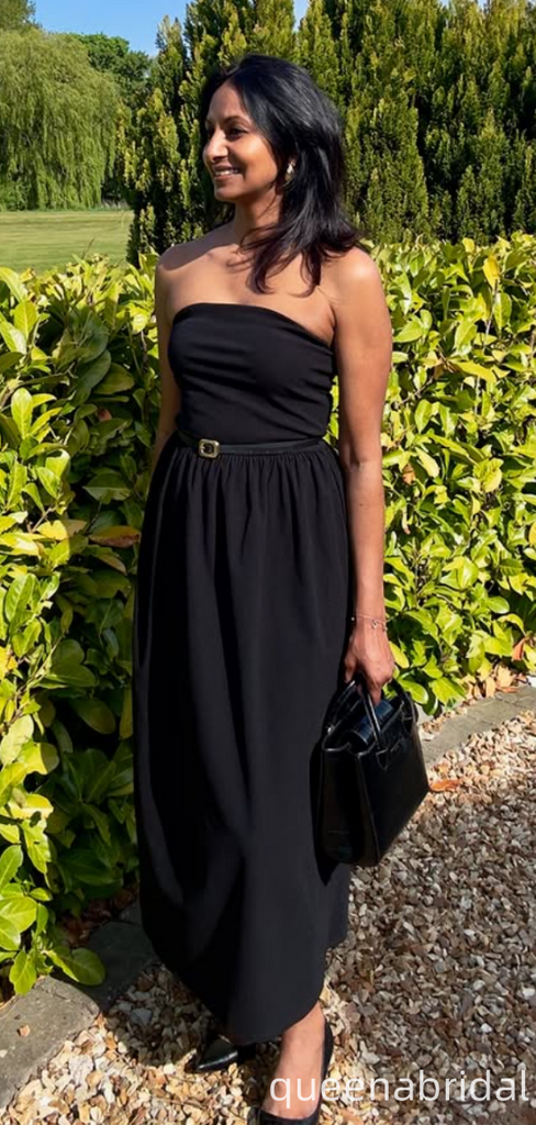 Casual Strapless A-line Long Formal Gown to Impress,WGP2193