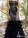 Sparkly Black Sweetheart Mermaid Long Formal Gown to Impress,WGP1904