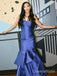 Elegant Blue Mermaid Sweetheart Long Formal Gown to Impress,WGP1816