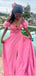 Popular Pink A-line Long Formal Gown to Impress,WGP1893