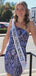Elegant purple Straight Across Homecoming Dress Graduation Party Dress , QB0877
