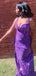 Sparkly Purple Mermaid Spaghetti straps Long Formal Gown to Impress,WGP1813