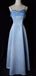 Elegant Blue A-line Spaghetti Strap  Long Prom Dress to Impress,WGP1721