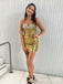 Sparkly Gold Sweetheart Homecoming Dress Graduation Party Dress , QB0921