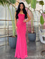 Sexy Mermaid Spaghetti Straps Party Prom Dresses,Evening Dresses,WGP350