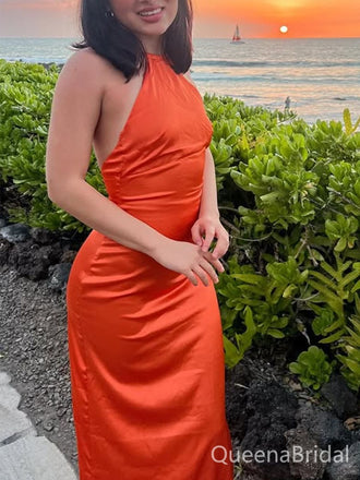 Elegant Orange Mermaid Long Formal Gown to Impress,WGP1870