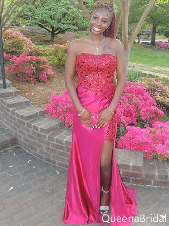 Sexy Pink Sweetheart Mermaid Long Formal Gown to Impress,WGP1889