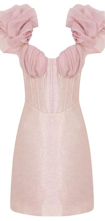 Cute Pink Sweetheart Homecoming Dress Graduation Party Dress , QB0875