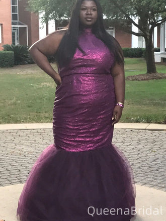 Popular Purple Mermaid Long Formal Gown to Impress,WGP1929