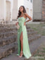 Sexy Sage Green Mermaid Spaghetti Straps Party Prom Dresses,Evening Dresses,WGP364