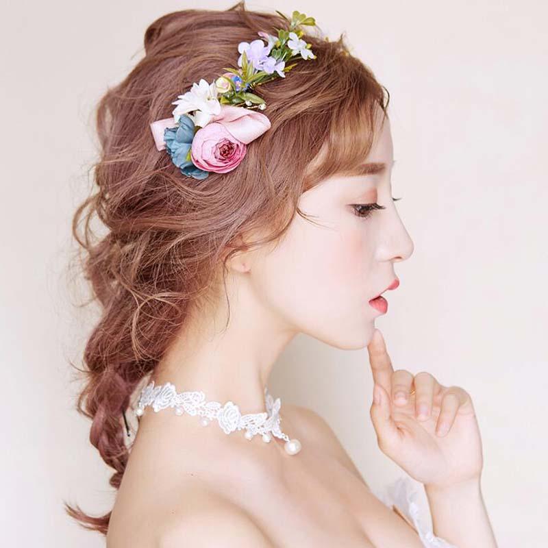 Charming Wedding Dress Accessories, Floral Bridal Headpiece, Wedding Headpiece, VB0589