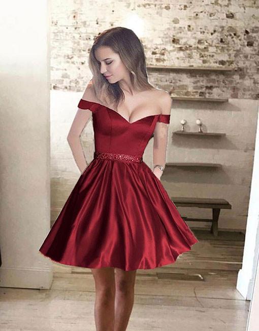 homecoming dresses inexpensive Cheap Lace Appliqued Knee Length for Junior ARD1572 Diy Hoco Dress Homecoming Dresses
