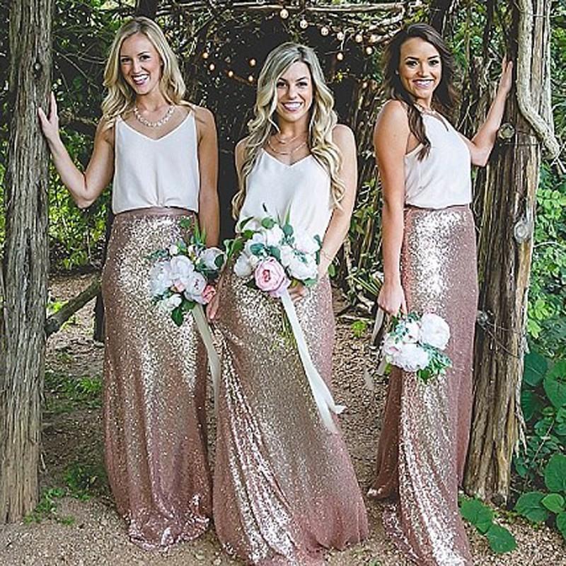 V Neck Casual Long Mermaid Sequin Cheap Bridesmaid Dresses Online, WG2 QueenaBridal V Neck Casual Long Mermaid Sequin Cheap Bridesmaid Dresses Online, WG2 QueenaBridal