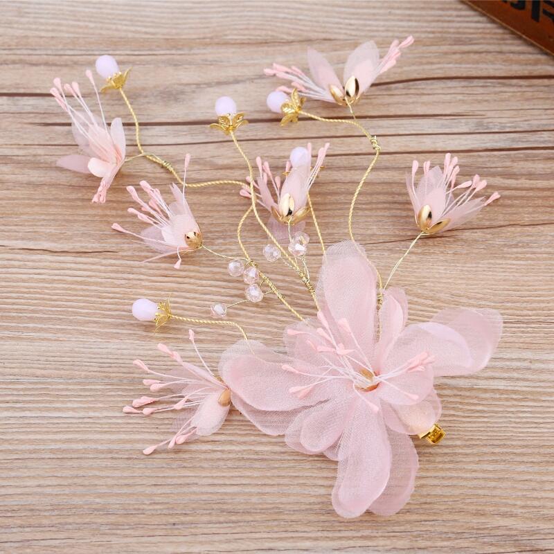 Cheap Flower Wedding Headpiece, Two Color can be selected, Wedding Accessories, VB0600