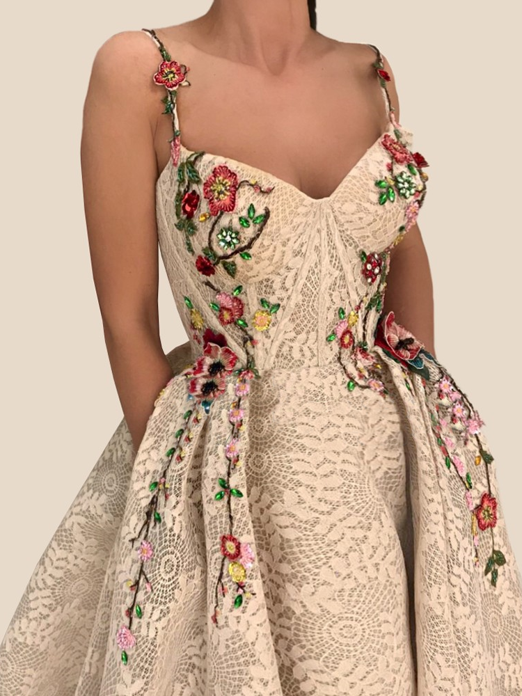 Unique Vintage Lace Ball Gown Cheap African Long Prom Dresses, QB0470