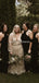 Sexy Black Halter Off Shoulder A-line Long Cheap Bridesmaid Dresses, BDS0098