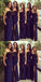 Sexy Mermaid Sweetheart Long Cheap Dark Blue Bridesmaid Dresses with Lace, QB0163