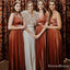 Mismatched Velvet A-line Long Cheap Wedding Party Bridesmaid Dresses, BDS0018