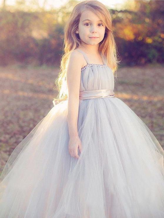 ilovethedress Kids Princess Ball Gown Flower Girl Dresses