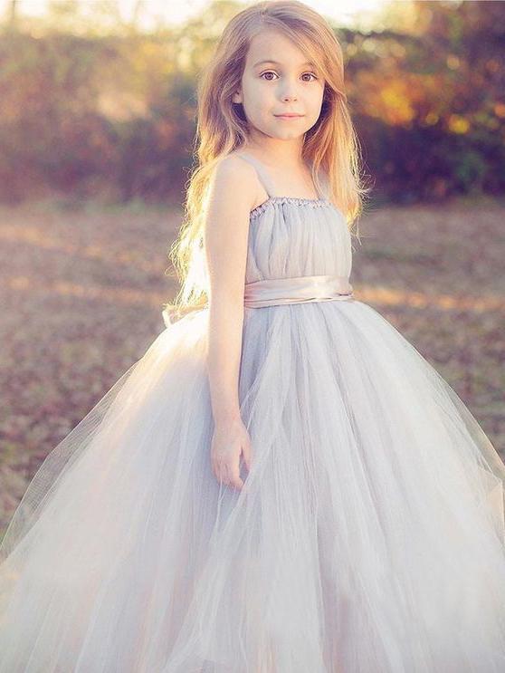 Long Cheap Grey Princess Flower Girl Dresses Purple Party Dress for Ki – QueenaBridal Long Cheap Grey Princess Flower Girl Dresses Purple Party Dress for Ki – QueenaBridal