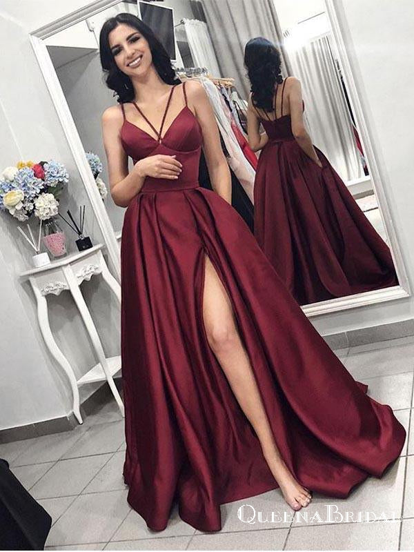 A-line Popular Prom Dresses Long, Beaded Fancy Prom Dresses, 2020 Prom –  ClaireBridal