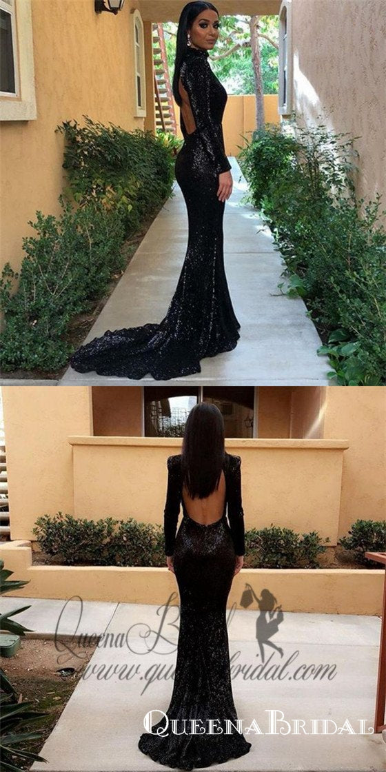 high neck open back prom dress Elegant A Line High Neck Open Back Sleeveless Beaded Long Royal Blue S cathyprom